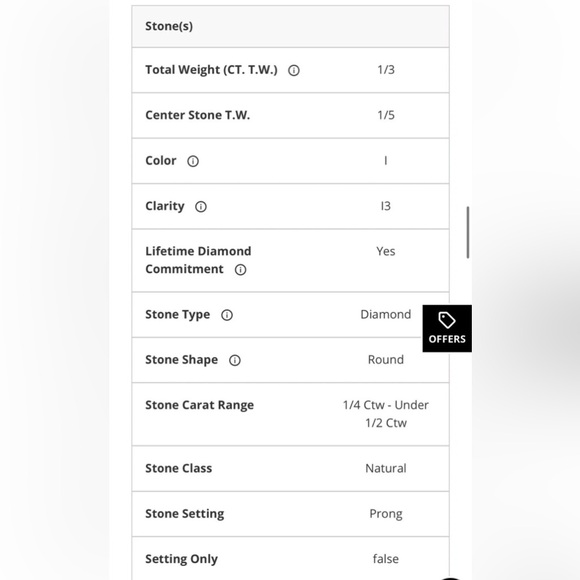 Kay Jewelers Diamond Engagement Ring - Picture 9 of 10